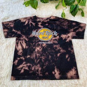 Bleach-Dyed Hard Rock Cafe T-Shirt